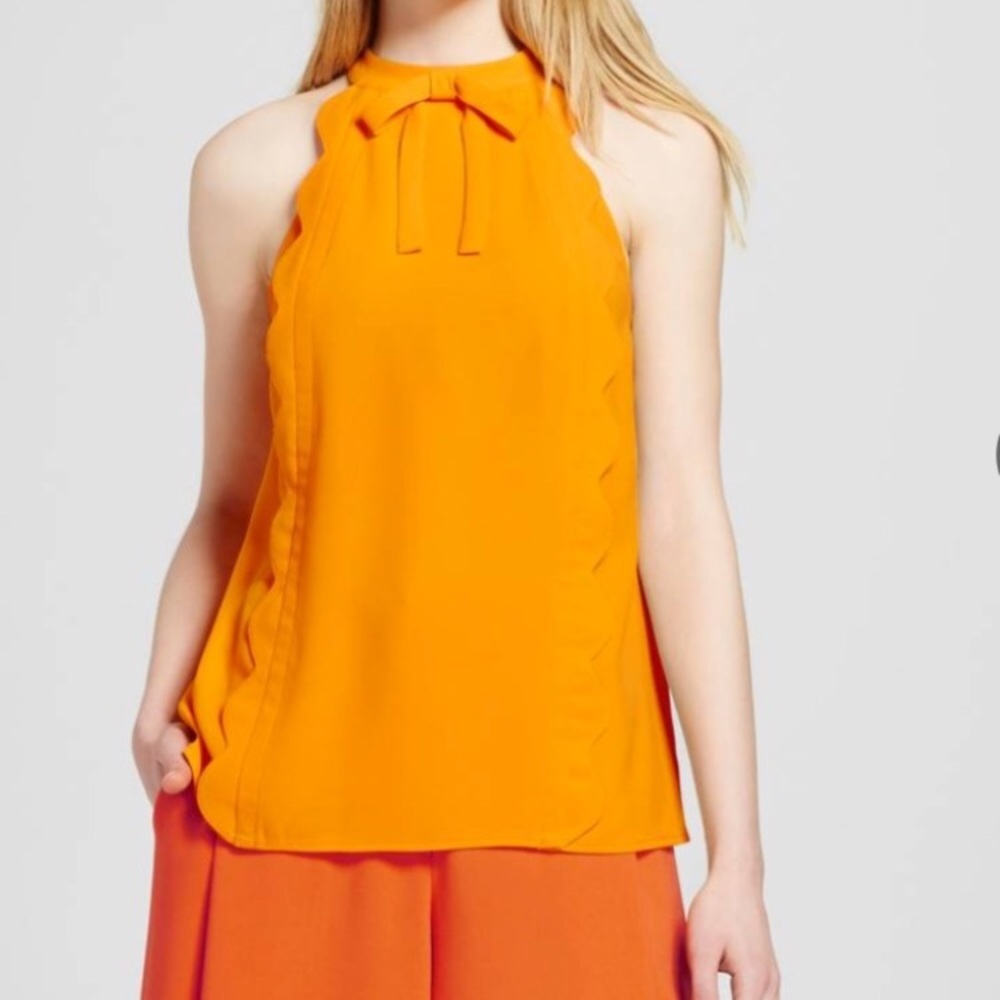 Victoria Beckham (Target) Marigold High Neck Tank